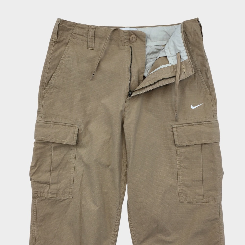 Nike SB Mens Khaki Tan Ripstop Cargo Pants Skateboarding Size 32 FD0401-200